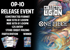 [One Piece] OP-10 Release Event (Constructed) - SUNDAY March 16th @ 1:00pm